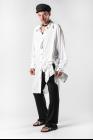 Ann Demeulemeester Double Cuff, Button Strap Oversized Shirt (Sidar Ecru and Tiriel White)