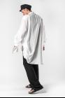 Ann Demeulemeester Double Cuff, Button Strap Oversized Shirt (Sidar Ecru and Tiriel White)