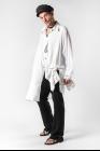 Ann Demeulemeester Double Cuff, Button Strap Oversized Shirt (Sidar Ecru and Tiriel White)
