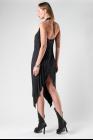 Theodora Bak Pleated Asymmetric Dress