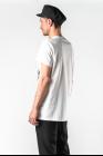 Ann Demeulemeester Printed Short Sleeve T-shirt (Elmer Off-White)