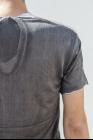 Label Under Construction Knitted Print Silk Short Sleeve T-shirt