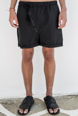 Andrea Ya'aqov One zip black classic shorts
