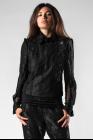 Ann Demeulemeester Double Button Lace Jacket (Ignote Black)