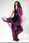 Marc Le Bihan Jersey Top, Layered Silk Organza Bottom Dress