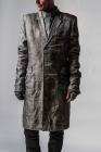 Sagittaire A. Burnt Metal Fiber Coat with Padded Carbon Fibre Shoulder Pads