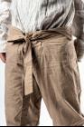 Chiahung Su Vintage Fabric Pleated Trousers