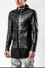 Giorgio Brato Thin Reversed Leather Hooded Jacket