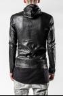 Giorgio Brato Thin Reversed Leather Hooded Jacket