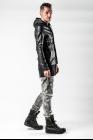 Giorgio Brato Thin Reversed Leather Hooded Jacket