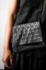 M.A+ cross studded  xs accordion handbag