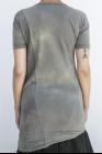 Andrea Ya'aqov Asymmetric Two-fabric T-shirt