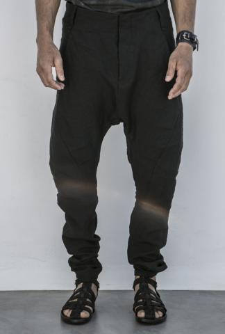 Masnada Loose Tapered Chain Stitched Trousers (Fits like 54)