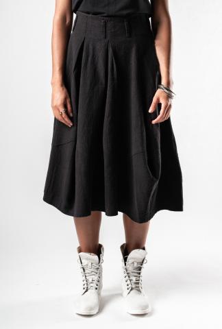 Lurdes Bergada Textured Draped Skirt