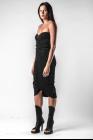 Alessandra Marchi Ruffled Knitted Bodice Dress