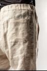Ann Demeulemeester Elasticated Waistband Herringbone Weave Tapered Trousers