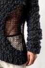 Ann Demeulemeester Uneven Hand Knitted Sweater