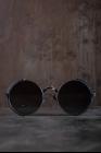 Rigards RG0UW1 Uma Wang Vintage Black Sunglasses