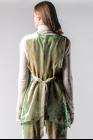 Ann Demeulemeester Iridescent Velvet Adjustable Waistcoat