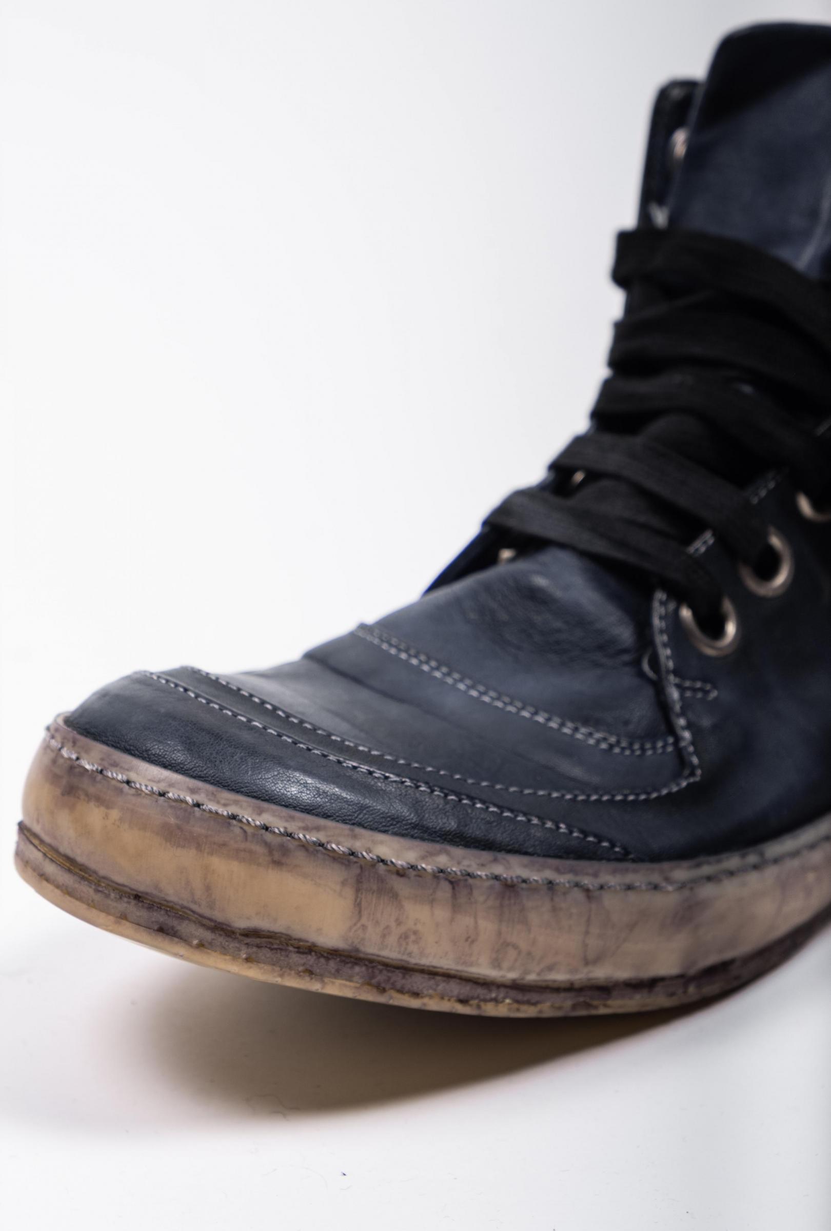 A1923 SSN5 Classic Full Grain Horse Leather Sneakers | Elixirgallery