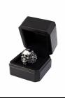 Ugo Cacciatori RN080 Skull & Foliage Sterling Silver Ring