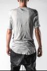 Manuel Marte Cold Dyed Curved Hem Short Sleeve T-shirt