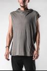 Lost&Found Hooded Loose Sleeveless T-shirt