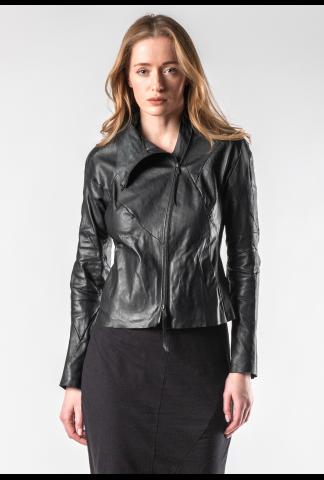Leon Emanuel Blanck DIS-WJ-01 Anfractuous Distortion 0.4mm Kangaroo Leather Jacket