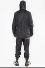 11 By BBS Cotton long zippered jacket