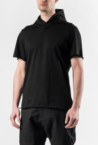 Devoa Hooded Short Sleeve T-shirt