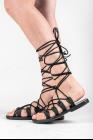 Dimissianos & Miller Spartiatiko Leather Sandals