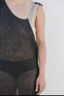 Alessandra Marchi Knitted Cross-back Asymmetric Dress