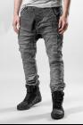Boris Bidjan Saberi P13 HS TIGHT FIT 16H HAND STITCHED Faded Dark Grey Jeans