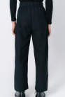 Chiahung Su Logtree Straight-leg Trousers with frayed cuffs