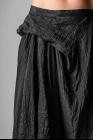 Marc Le Bihan Layered Asymmetric Draped Silk Skirt