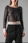 Isabel Benenato Double Layered Knitted Long Sleeve T-shirt