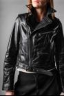 Isabel Benenato Calf Leather Biker Jacket