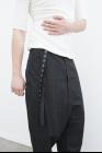 Nostrasantissima Belted Loose Trousers
