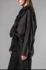 Alessandra Marchi Front Pleated Long Shirt
