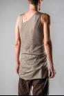 Leon Emanuel Blanck DIS-M-FTT/01 Anfractuous Distortion Fitted Tank Top