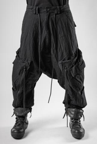 A.F. Artefact Cropped Low-crotch Cargo Trousers