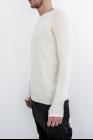 Boris Bidjan Saberi KN1 light sweater, off-white