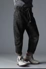 D.Hygen Drop Crotch Tapered Cropped Denim Trousers
