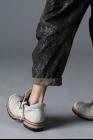 D.HYGEN Drop Crotch Tapered Cropped Denim Trousers