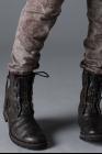 D.HYGEN Goodyear Welted Zipped Horse Leather Boots
