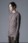 D.Hygen Double Layered Twisted Long Sleeve T-Shirt