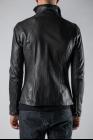 MUT High Collar Leather Jacket