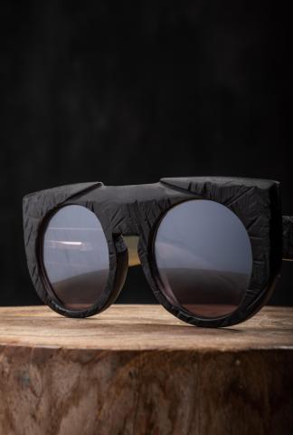 Rigards Black plastron sunglasses Multicolour Sun