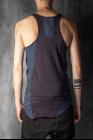 L.G.B. Fitted Two Fabric Tanktop