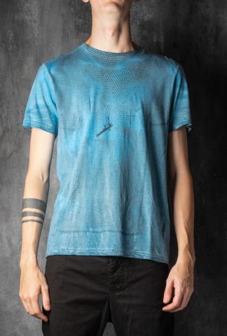N_CUIR T-shirt with 'Guns' Thermo-active Print